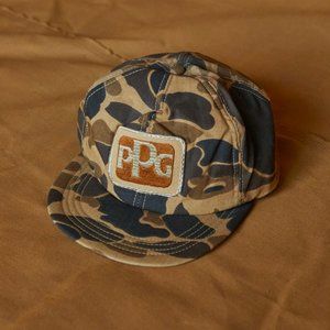 Vintage duck camo PPG hat